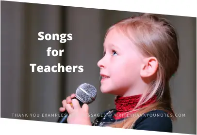 Say It With Song: Thank You Songs for Teachers