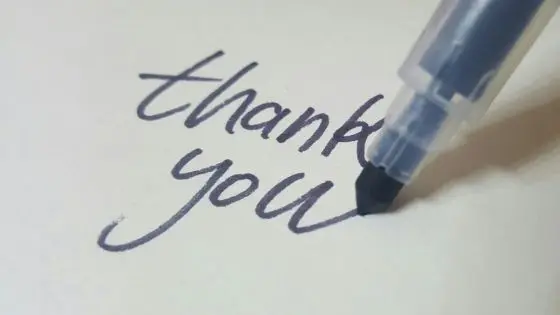 write thank-you notes