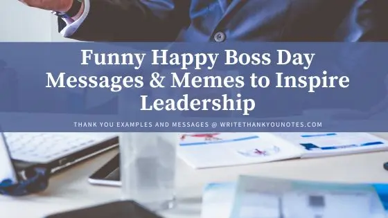 Funny Happy Boss Day Messages & Memes to Inspire Leadership